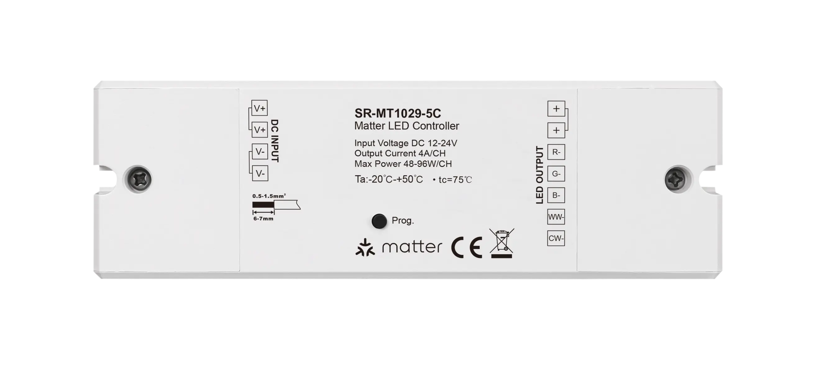 SR-MT1029-5C RGB + CCT Controller